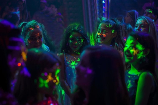 Boum néon fluo simple